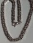 масивен сребърен синджир , снимка 1 - Колиета, медальони, синджири - 45159630