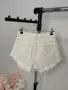 Къси дънки с висока талия, размер XS, снимка 3