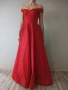 Бална рокля в червен цвят, снимка 4