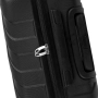 Куфар за пътуване с колелца 35л, черен_1233322, снимка 5