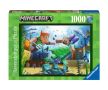 Пъзел Ravensburger 1000 ел. - Мозайка на Minecraft 17187, снимка 1