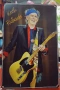 Keith Richards-метална табела (плакет), снимка 1