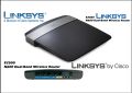 Linksys E2500 N600 Dual-Band Wi-Fi Router , снимка 1 - Рутери - 37975323