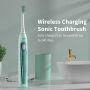Нова Смарт Електрическа Четка за зъби с Безжично Зареждане и Таймер , снимка 7