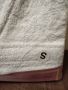 Нов бял хавлиен халат с качулка за баня - S размер, снимка 3