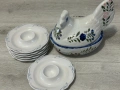 Порцеланов комплект за яйца , снимка 9