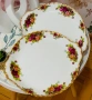 Кръгло плато Royal Albert-Old Country Roses, снимка 2