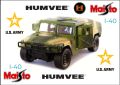 Maisto Military Force Humvee Camouflage U.S. Army 1:40, снимка 1 - Колекции - 45796460