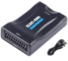 Ново SCART към HDMI конвертор 720P/1080P SCART към HDMI адаптер Full HD видео аудио превключващ..., снимка 1