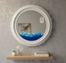 Огледало 55см диаметър  🌓 морски Бриз , снимка 1