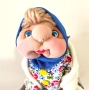 Кукла Баба Марта. Ръчна изработка., снимка 1
