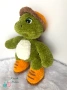 Костенурката Франклин - ръчно изплетена играчка, снимка 1
