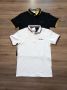 Мъжка блуза код 201 - бяла и черна, снимка 1 - Тениски - 45135284