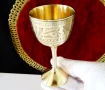  Бронзови чаши за ракия 100 мл.,гравирани. , снимка 5