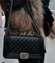 Chanel le boy дамска чанта лукс код 110, снимка 2
