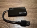 Нов Atolla USB 3.0 хъб с 4 порта – високоскоростен USB разклонител, компактен и ултра тънък дизайн, снимка 1