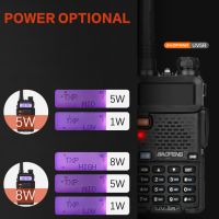 Радиостанция walkie talkie Baofeng UV5R 5W и 8W ВНОСИТЕЛ radiostation, снимка 2 - Други - 45383527
