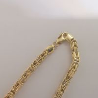 Златен синджир кралска плетка , снимка 6 - Колиета, медальони, синджири - 45619926