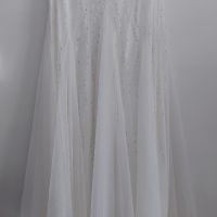 Adriana Papell официална бяла рокля , снимка 3 - Рокли - 45445250