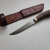 Стар колекционерски нож SOLINGEN Солинген Рог, снимка 5 - Ножове - 45371660