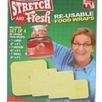 Комплект силиконови капаци за съхраняване на храна Stretch and Fresh, снимка 11 - Други - 46091067