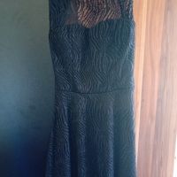 Черна къса рокля, снимка 1 - Рокли - 45605281