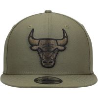 NBA шапка Chicago bulls New Era olive color , снимка 1 - Шапки - 45797427