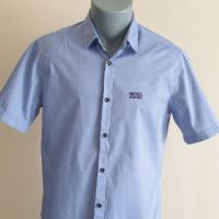 Hugo Boss Regular Fit Stretch Cotton  Mens Size S НОВО! ОРИГИНАЛНА Мъжка Риза!, снимка 1 - Ризи - 46102740