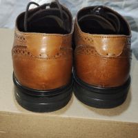 Елегантни мъжки обувки от естествена кожа Air Soft №46, снимка 7 - Официални обувки - 46036964