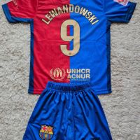 Детско - юношески футболен екип Барселона Левандовски Barcelona Lewandowski , снимка 2 - Детски комплекти - 45649795
