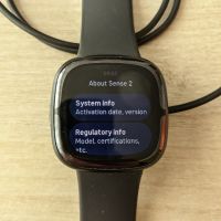 Smartwatch часовник FitBit Sense 2 + USB кабел зарядно!, снимка 2 - Смарт гривни - 45195525
