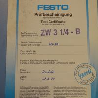 пневматичен разпределител Festo 10096 ZW-3-1/4 B two handed valve, снимка 9 - Резервни части за машини - 45144118