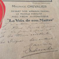Старинна грамофонна плоча "La Voix de son Maitre", снимка 8 - Антикварни и старинни предмети - 45686463