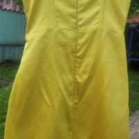 Елегантна рокля в жълто , снимка 6 - Рокли - 45920383