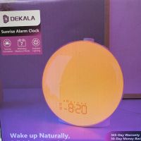 Dekala Sunrise Нощна Лампа / Часовник с Аларма / Радио, снимка 10 - Настолни лампи - 45238901