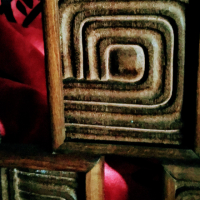 ШИНГОНСКА РЕШЕТКА на мантрите, произход Япония, творение от знаков манастир в планината Коя, снимка 8 - Декорация за дома - 44937284