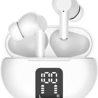 SPACE solution Безжични слушалки, Bluetooth 5.3, с 4 ENC шумопотискащи микрофона, 38 часа, IPX7, снимка 1 - Безжични слушалки - 45750529