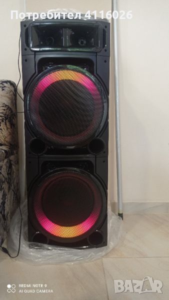 Колона 10x2 SUBWOOFER SPEAKER PA SYSTEM , снимка 1