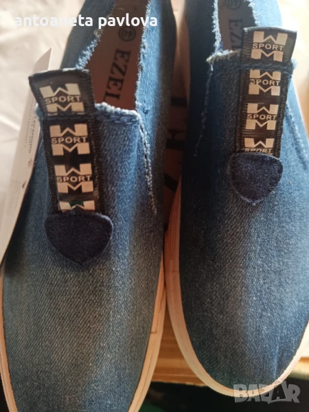 Спортни дънкови обувки , снимка 1