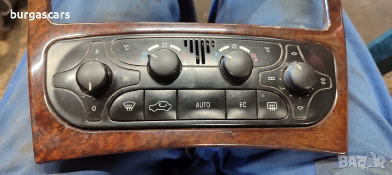 Панел Управление климатик Mercedes C220 W203 - 60лв, снимка 1