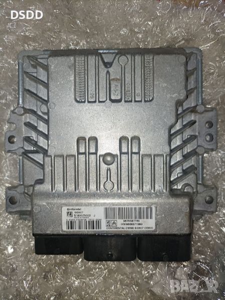 Компютър двигател / ECU 9676587780 / S180075002J за Peugeot и Citroen 1.6 HDI, снимка 1