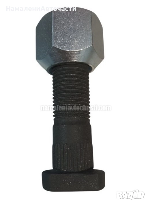 Задна лява шпилка с гайка MT5025 Mitsubishi Canter двойна гума, снимка 1