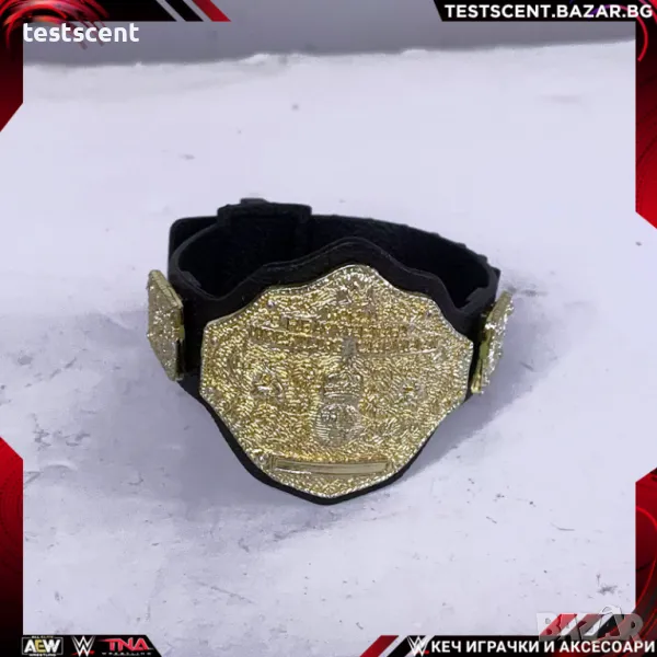 Шампионски колан пояс WWE World Heavyweight Championship световната титла в кеча WWF WCW WWE, снимка 1