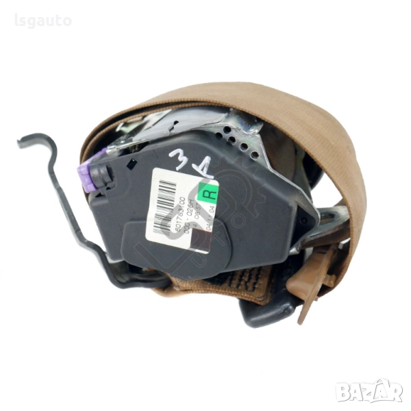 Заден десен предпазен колан AUDI A8 (D3) 2003-2010 ID: 152731, снимка 1