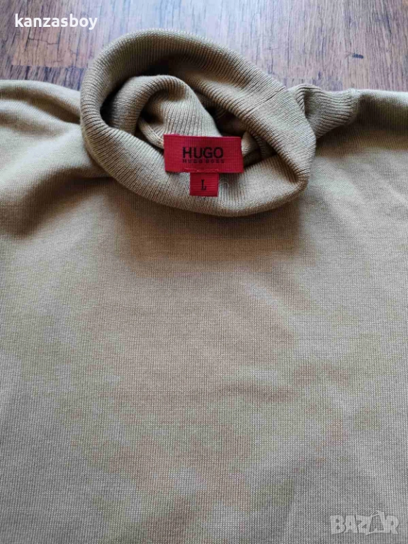 hugo boss - дамска копринена блуза КАТО НОВА Л, снимка 1