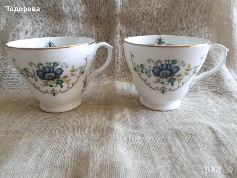 Порцеланови чаши за чай,кафе- Mayfair fine bone china staffordshire england, снимка 1