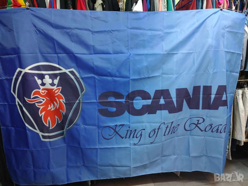 Scania-King of The Road-голям интериорен транспарант, снимка 1