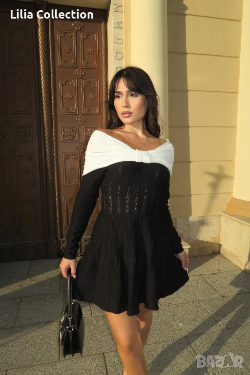 Коктейлна рокля Mirella Off-Shoulder, снимка 1