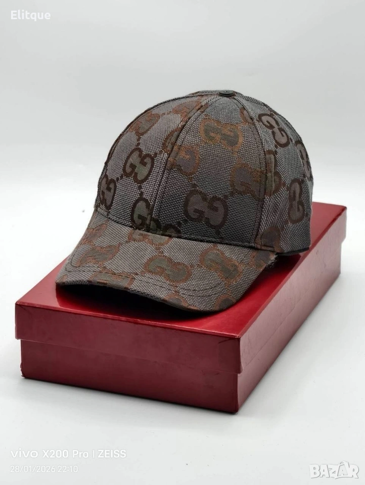 шапка с козирка fendi Gucci , снимка 1