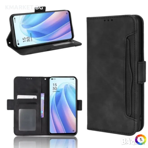 OPPO Reno7 5G / Find X5 Lite Wallet Калъф и Протектор, снимка 1